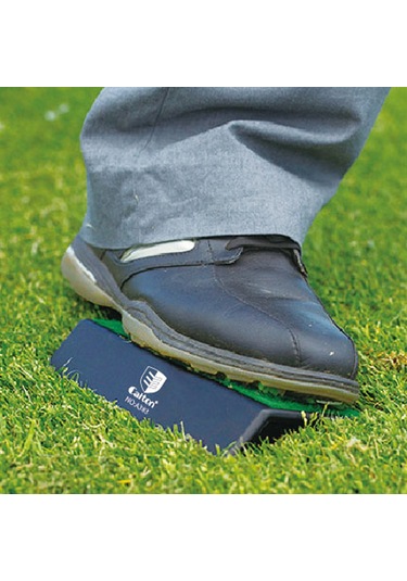 Qingmipy Golf Denge Pedalı - Vuruş Seviyenizi Artırın, Vücut Gücünü Etkili Kullanın, Dayanıklı Plastik Yapı Siyah