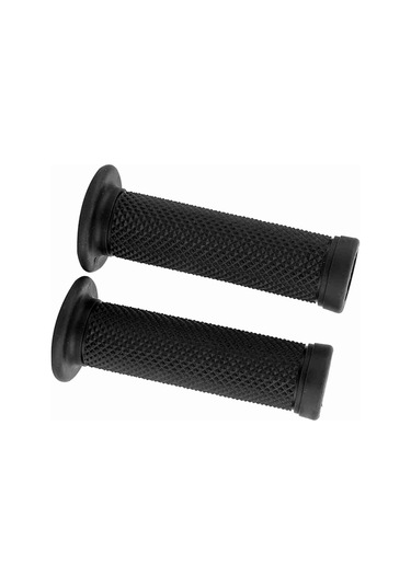 Konesam Klasik Motosiklet El Tutucu Koruması - Yıldız Desenli 22mm Evrensel Uyumlu, Sıcak/soğuk Dayanıklı Siyah Plastik Eldiven 2 Adet