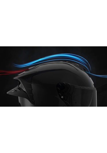 Axor Brutale Dual Spoiler Motosiklet Kaskı Nardo Gri