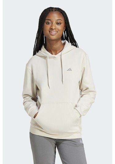 Kadın Sl Fc Kapüşonlu Sweat Bej