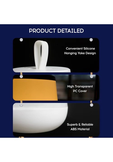 Maiyame 18 Led'li El Tutan Gece Lambası - Kumandalı Ve Dokunmatik Kontrol, 16 Renk, 4 Işık Modu, Usb-c Şarj, 1800mah Pil, Ev Ve Kamp Kullanıma Uygun Beyaz