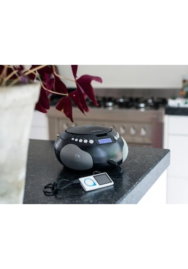 Lenco SCD-331BK Usb ve Bluetooth Özellikli Taşınabilir Radyo ve Müzik Çalar