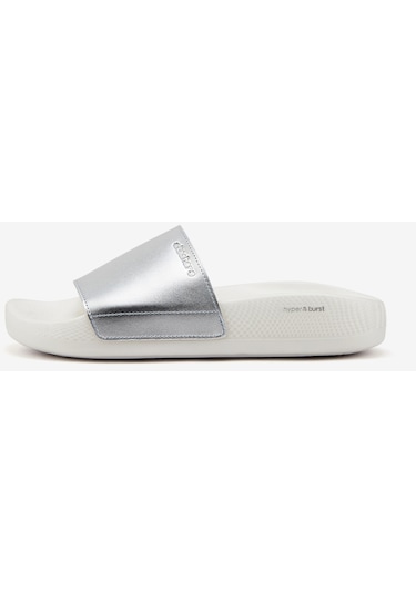 Skechers Hyper Slide - Shine On Kadın Gri Terlik 140431 Sıl Gri