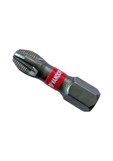 Vandor Anti Slip Bit Kaydırmaz Bits S2 Yüksek Kalite Çelik Pz3 25 - 637962027907