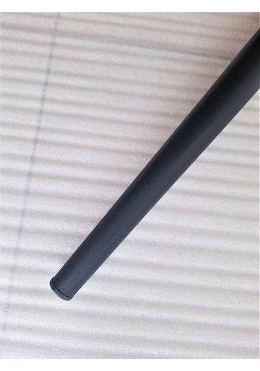 4 Adet-60cm Metal Konik Ayak-masa Ayağı-siyah Renk Çap: 5,1cm