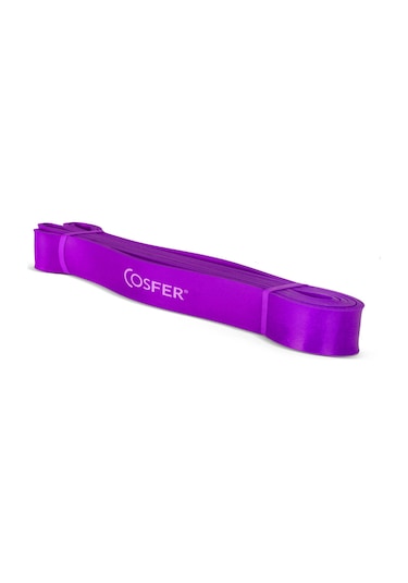 Cosfer Latex Güç Bandı 21 Mm Mor
