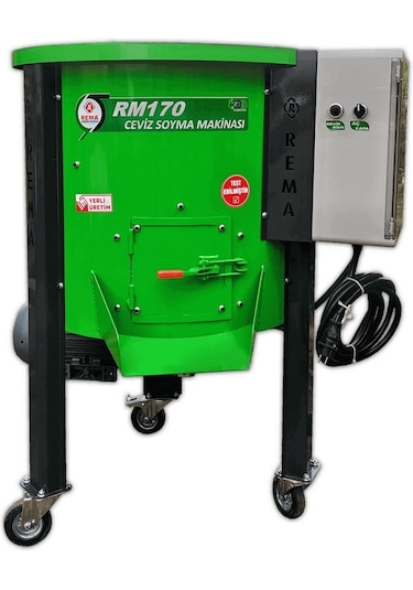 Rema Rm170 Devir Ayarlı Ceviz Soyma Makinesi 90Kg/170L 220V