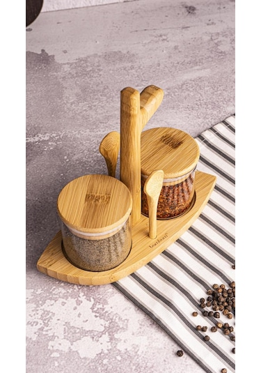 Bambum Nirvana 7 Parça Baharat Seti B5289 Krem