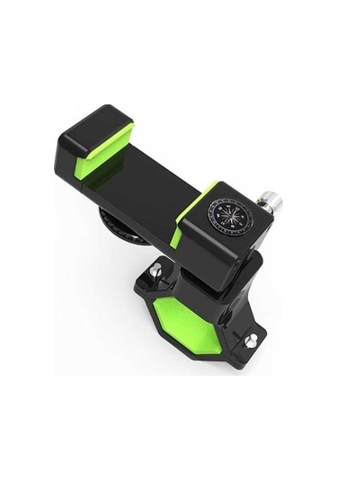 Pusulalı 360 Dönen Bisiklet Telefon Tutucu Q003-Siyah