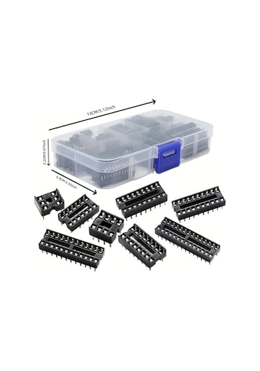 Wangxi 66 Adet Ic Yuvası Seti - 8 Ebat 6p-28p Demir Yapılı Numara Kutusu