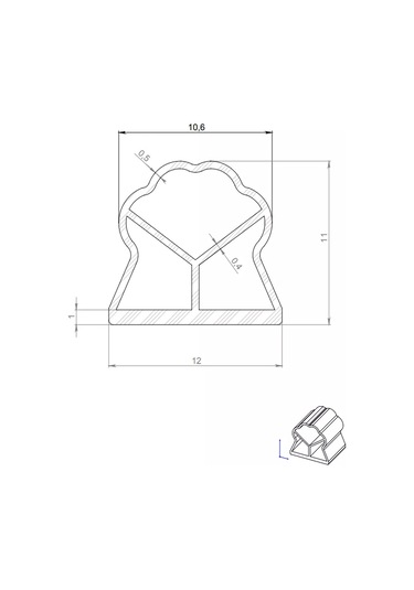 Profilegroup Kapılar İçin Kendinden Yapışkanlık Contası 6 M, Yalıtım Malzemesi 218224559 6