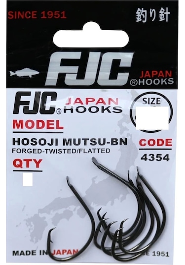 Fjc 4354 Hosojı Mutsu Black Nıkel 14 Lü İğne No:2 - Standart