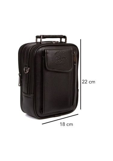 Novahub Siyah Çelik Yeni Tasarım Telefon Bölmeli El Ve Omuz Çantası Ve Kartlık Acı Kahverengi