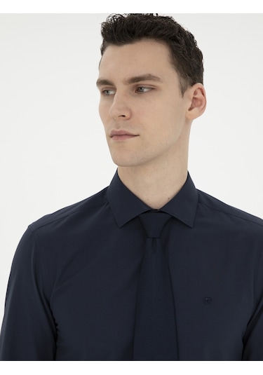 Pierre Cardin Erkek Lacivert Gömlek Basic 50285562-vr033 Lacivert