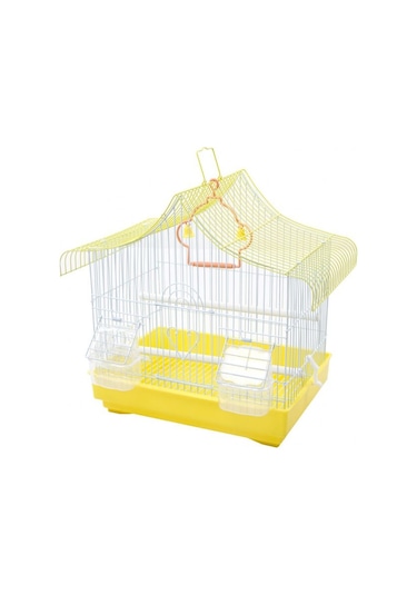 Birdlife Çift Kapılı Kuş Kafesi Villa 33 x 23 x 36 CM