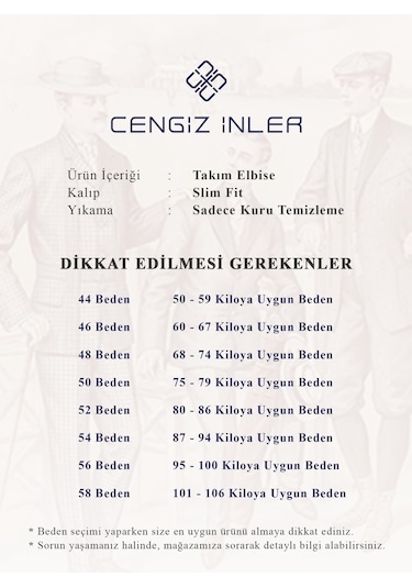 Cengiz İnler 4 Drop Takım Elbise 001