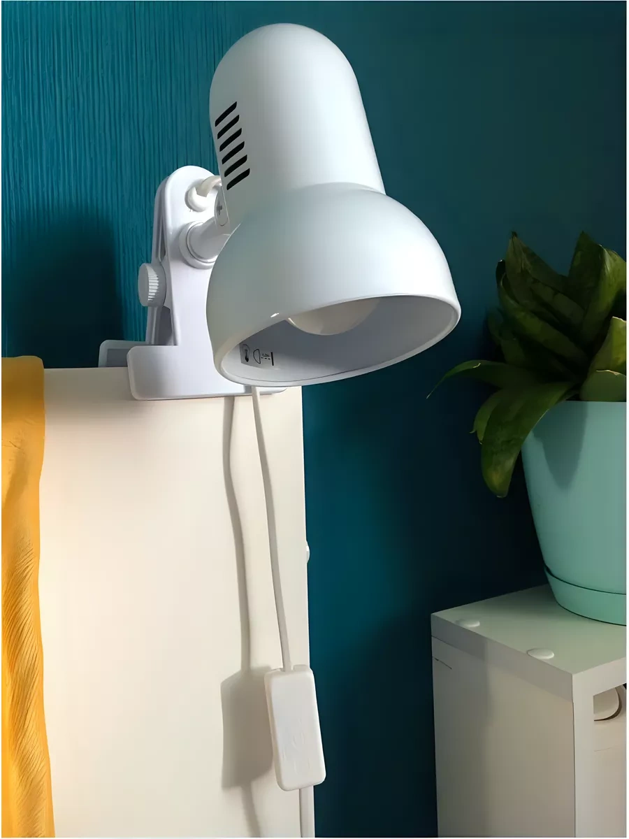 Camelion Klipsli Masa Lambası 8173749 Beyaz