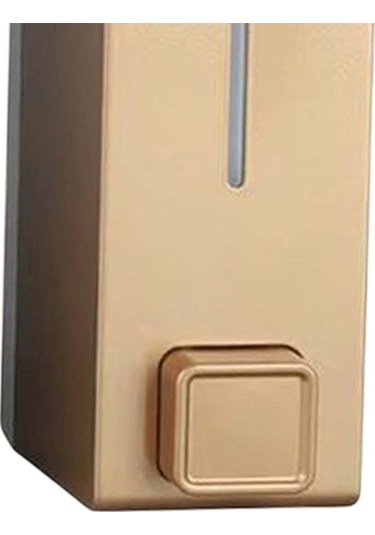 Didadodo Suntek 600ml Sabunluk Duvara Monte Banyo Duş Şampuanı Otel Altın, Gümüş Renk Seçeneği 11.8x5cm Çift Kişilik