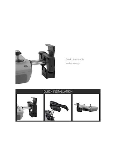 Dji Mavic Air 2 Uzaktan Kumanda Telefon Tutucu Klip 5-7” Inç 12Cm