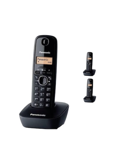Panasonic KX-TG1611 Dect Telefon 3'lü Set
