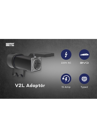 Sgstec Byd V2L Adaptör Priz 3.5 KW