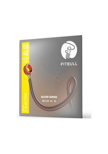Pitbull Strings Silver Series Seg 09-42 Sl Elektro Gitar Teli
