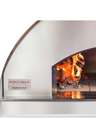 Fontana Forni Mangiafuoco Odunlu Pizza Fırını Rosso