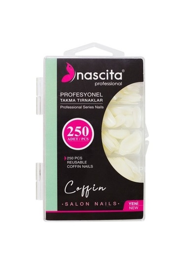 Nascita 175 Coffin Takma Tırnak Kutulu 250'li