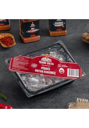 Kokoreççi Tekin Usta İzmir Usulu Doğranmış Kokoreç İri Kıyım 400 G