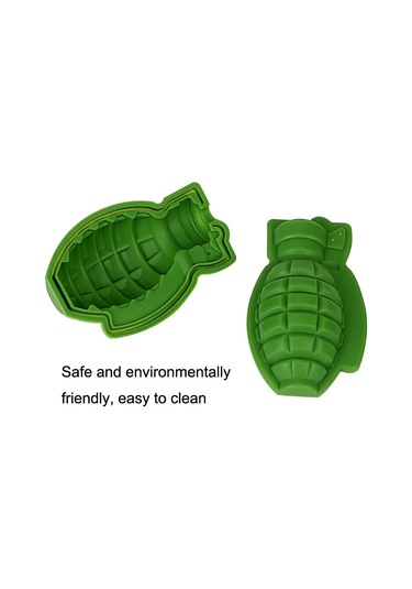 3 Adet Bg26025 Yumuşak Silikonlu Kek Pişirme Kalıbı Buz Tepsisi Kalıbı Diğer