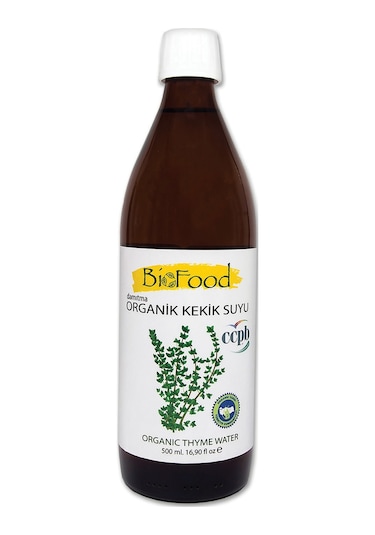 Bio Food Damıtma Organik Kekik Suyu 500 ML