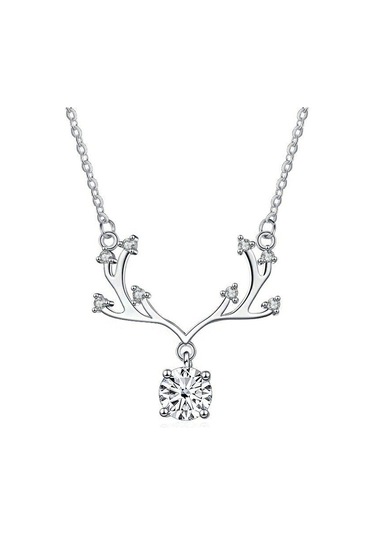 Beyaz Bague Ringen Mükemmel Kesim 1 Ct Uygun Fiyatlı Mozanit Kolye Kadınlar Için 925 Gümüş Elmas Kolye Kız Arkadaşı Için Doğum Günü Hediyesi 1 Carat