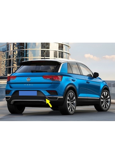 VW T-Roc 2018-2022 Arka Tampon Çeki Çekme Demiri Kapağı 2GA807441