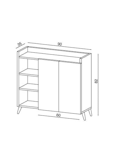 Alary Çok Amaçlı Dolap