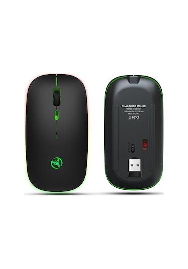 Hxsj T18 İkili Mod 2.4Ghz Kablosuz Bluetooth Mouse