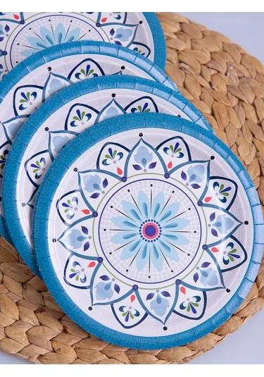 Mideko Tek Kullanımlık Kağıt Tabaklar 18 Cm 100 Adet 292504918 100