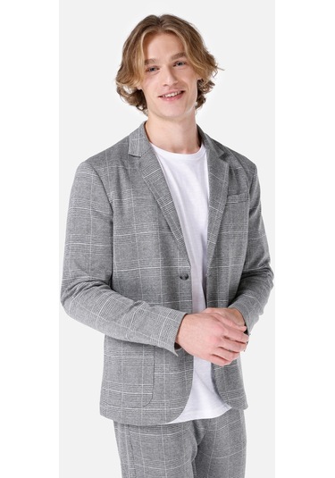 Colins Gri Erkek Ceket Gri