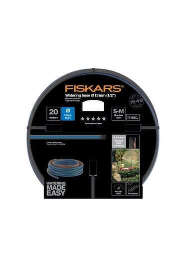 Fiskars 1027107 Sulama Hortumu 13 Mm (1/2") 20 Mt Q5