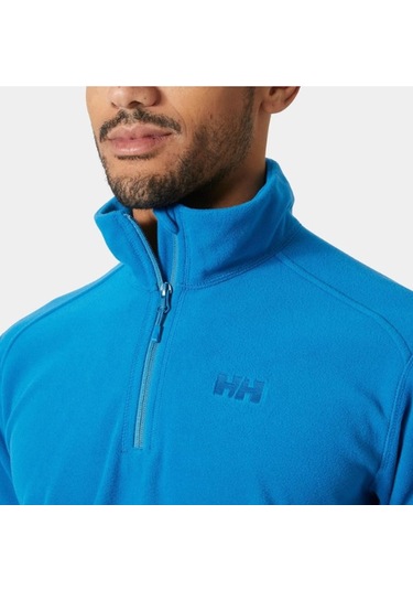 Helly Hansen Hh Mount Fleece Erkek Yarım Fermuarlı Polar Hh..12001 Hha.540 Mavi