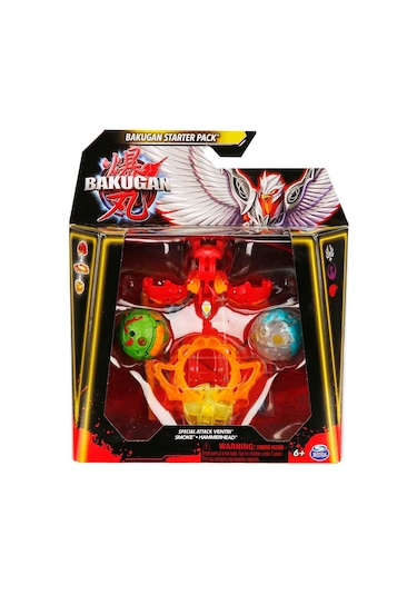 Bakugan Başlangıç Paketi S1 Ventri Smoke Hammerhead