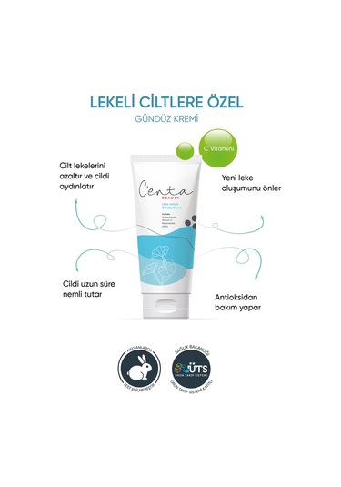 Centa Beauty Lekeli Ciltler İçin Gündüz Kremi 50 ML
