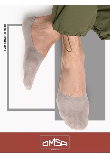 Omsa Pamuklu Yaz Babetleri 5 Çift Set 161382599 Gri