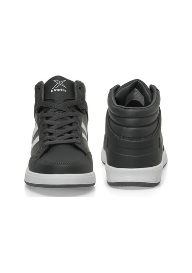 Kinetix Kort Pu Hı 4pr Koyu Gri Erkek High Sneaker 000000000101741936 Beyaz - Gri
