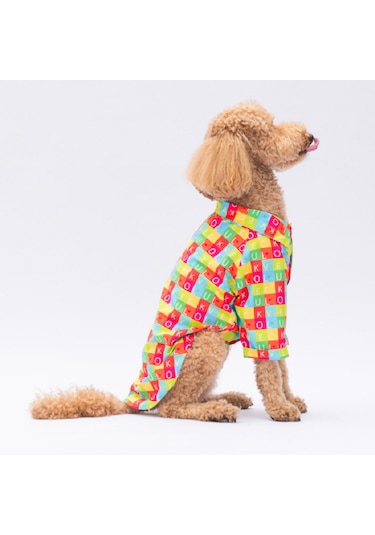 Harfler Büyük Irk Köpek Gömlek 5xl