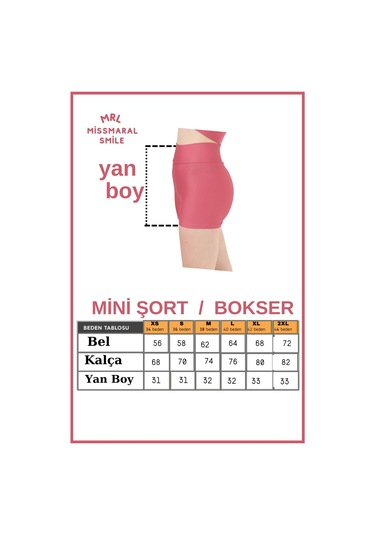 Kadın Mini Tayt Deniz Havuz Şortu Gül Kurusu Günlük Kullanım Sıkılaştırıcı Fit Görünüm 1080 Gül Kurusu