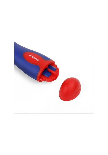 Workpro Wp219004 40mm Geri Çekilebilir Profesyonel Kazıyıcı + 4 Parça Kazıma Bıçak Seti