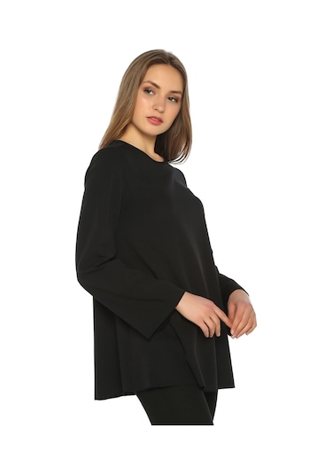 Bulalgiy Kadın Siyah Bluz - Bga117195