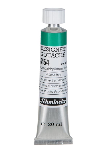 Schmincke Hks Designers' Gouache Tüp Guaj Boya 20 ML 314 Scarlet Red