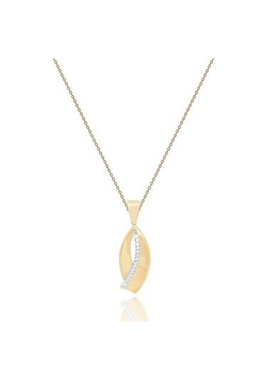 Tektaş - Sarı Altın 14 Ayar Trend Kolye N11.45932