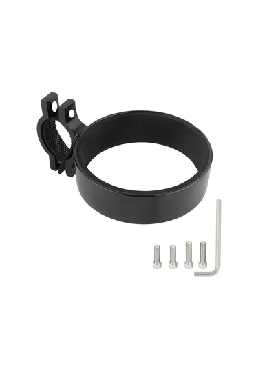 Ximistore9 Alüminyum Bisiklet Bardak Tutucu, 18-33mm Çubuklar İçin, Siyah, 2 Adet Cıvata Ve M5 Anahtar İle